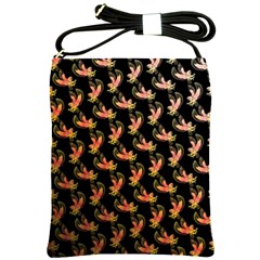 Regal Eagle Pattern Shoulder Sling Bag by ExtraAwesomeSauce