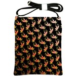 Regal Eagle Pattern Shoulder Sling Bag Front