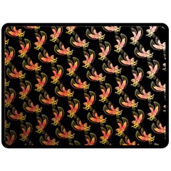 Regal Eagle Pattern Fleece Blanket (large) by ExtraGoodSauce