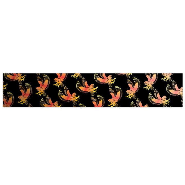 Regal Eagle Pattern Large Premium Plush Fleece Scarf 