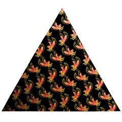 Regal Eagle Pattern Wooden Puzzle Triangle by ExtraGoodSauce