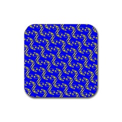 Eye Of Horus Pattern Rubber Coaster (square) by ExtraGoodSauce