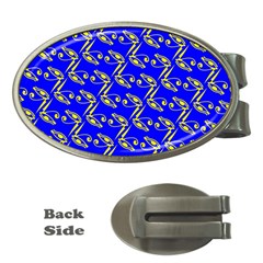 Eye Of Horus Pattern Money Clips (oval)  by ExtraGoodSauce