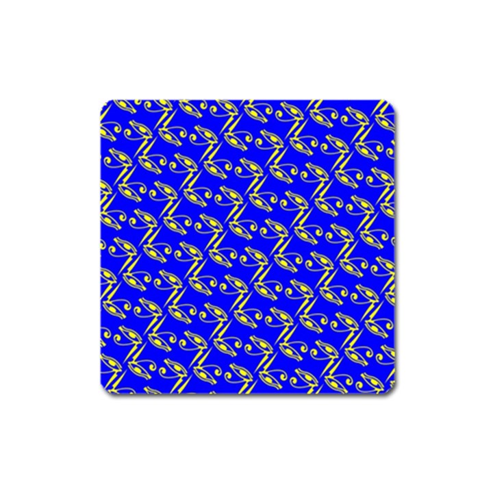 Eye of Horus Pattern Square Magnet