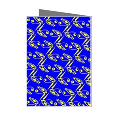 Eye Of Horus Pattern Mini Greeting Cards (pkg Of 8)