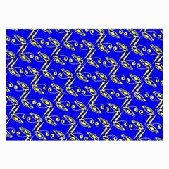 Eye Of Horus Pattern Large Glasses Cloth by ExtraGoodSauce