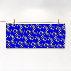 Eye Of Horus Pattern Hand Towel by ExtraGoodSauce