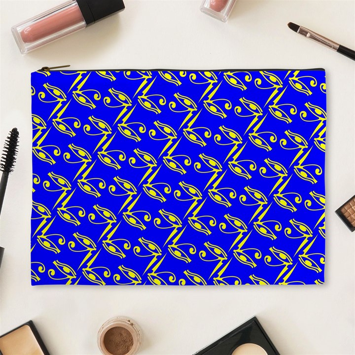 Eye of Horus Pattern Cosmetic Bag (XL)