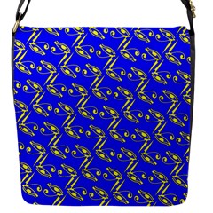 Eye Of Horus Pattern Flap Closure Messenger Bag (s) by ExtraAwesomeSauce