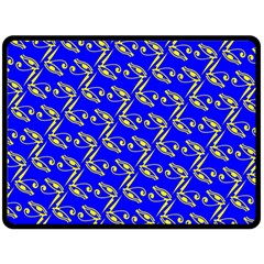 Eye Of Horus Pattern Two Sides Fleece Blanket (large) by ExtraGoodSauce