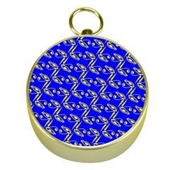 Eye Of Horus Pattern Gold Compasses by ExtraGoodSauce