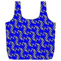 Eye Of Horus Pattern Full Print Recycle Bag (xxxl) by ExtraGoodSauce