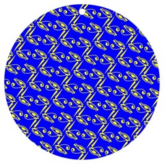 Eye Of Horus Pattern Uv Print Acrylic Ornament Round by ExtraGoodSauce