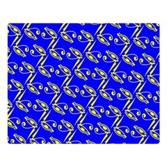 Eye Of Horus Pattern Premium Plush Fleece Blanket (large) by ExtraGoodSauce