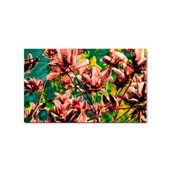 Abstract Floral Artwork Sticker (rectangular) by ExtraAwesomeSauce