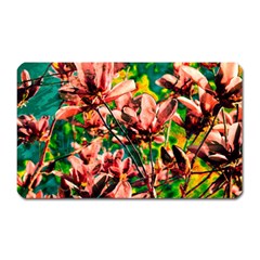 Abstract Floral Artwork Magnet (rectangular) by ExtraAwesomeSauce