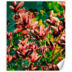 Abstract Floral Artwork Canvas 20  X 24  by ExtraGoodSauce