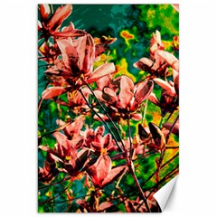 Abstract Floral Artwork Canvas 20  X 30  by ExtraGoodSauce