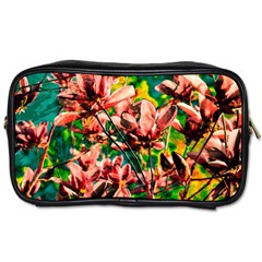 Abstract Floral Artwork Toiletries Bag (one Side) by ExtraGoodSauce