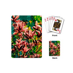 Abstract Floral Artwork Playing Cards Single Design (mini)