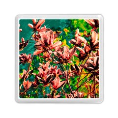 Abstract Floral Artwork Memory Card Reader (square) by ExtraGoodSauce