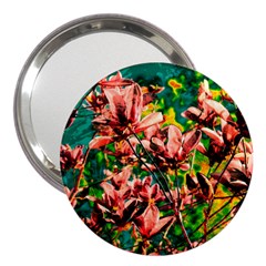 Abstract Floral Artwork 3  Handbag Mirrors by ExtraGoodSauce