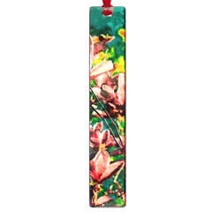 Abstract Floral Artwork Large Book Marks by ExtraGoodSauce