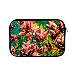 Abstract Floral Artwork Apple iPad Mini Zipper Cases Front