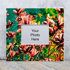 Abstract Floral Artwork White Wall Photo Frame 5  X 7  by ExtraGoodSauce