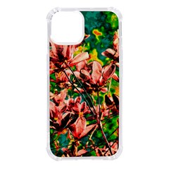 Abstract Floral Artwork Iphone 14 Tpu Uv Print Case by ExtraGoodSauce