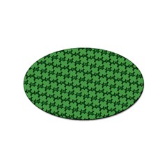 St  Patrick s Day Clovers Sticker (oval) by ExtraGoodSauce