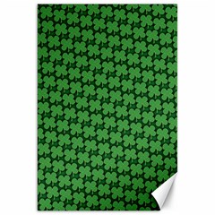 St  Patrick s Day Clovers Canvas 20  X 30  by ExtraAwesomeSauce