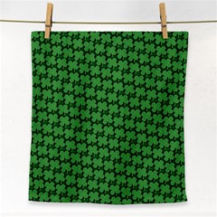 St  Patrick s Day Clovers Face Towel by ExtraGoodSauce