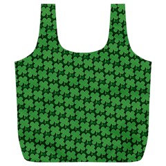 St  Patrick s Day Clovers Full Print Recycle Bag (xl) by ExtraGoodSauce