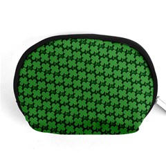 St  Patrick s Day Clovers Accessory Pouch (medium) by ExtraAwesomeSauce