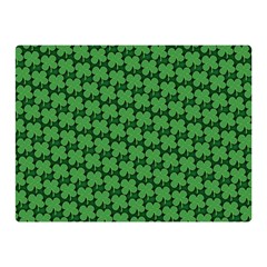 St  Patrick s Day Clovers Two Sides Premium Plush Fleece Blanket (mini) by ExtraGoodSauce