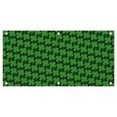 St  Patrick s Day Clovers Banner And Sign 4  X 2  by ExtraGoodSauce