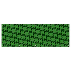 St  Patrick s Day Clovers Banner And Sign 12  X 4  by ExtraGoodSauce