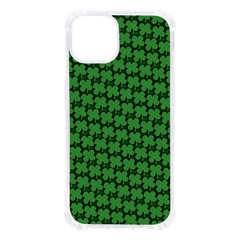 St  Patrick s Day Clovers Iphone 13 Tpu Uv Print Case by ExtraGoodSauce