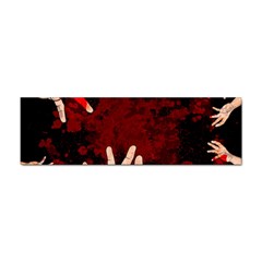 Horror Themed Bloody Hands Sticker Bumper (100 Pack) by ExtraGoodSauce