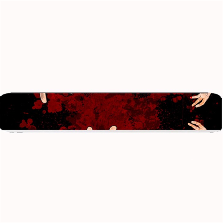 Horror Themed Bloody Hands Small Bar Mat