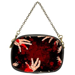 Horror Themed Bloody Hands Chain Purse (two Sides) by ExtraGoodSauce