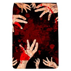 Horror Themed Bloody Hands Removable Flap Cover (s) by ExtraGoodSauce