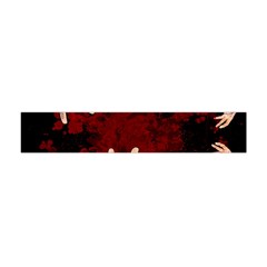 Horror Themed Bloody Hands Premium Plush Fleece Scarf (mini) by ExtraGoodSauce