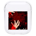 Horror Themed Bloody Hands Hard PC AirPods 1/2 Case Front