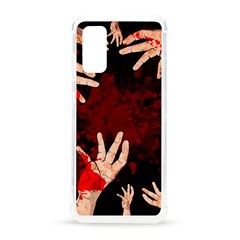 Horror Themed Bloody Hands Samsung Galaxy S20 6 2 Inch Tpu Uv Case by ExtraGoodSauce