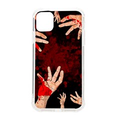 Horror Themed Bloody Hands Iphone 11 Tpu Uv Print Case by ExtraGoodSauce