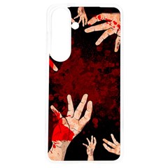 Horror Themed Bloody Hands Samsung Galaxy S24 6 2 Inch Tpu Uv Case by ExtraGoodSauce