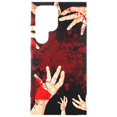 Horror Themed Bloody Hands Samsung Galaxy S24 Ultra 6 9 Inch Black Tpu Uv Case by ExtraGoodSauce