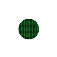 Green Diamond Grid Pattern 1  Mini Magnets